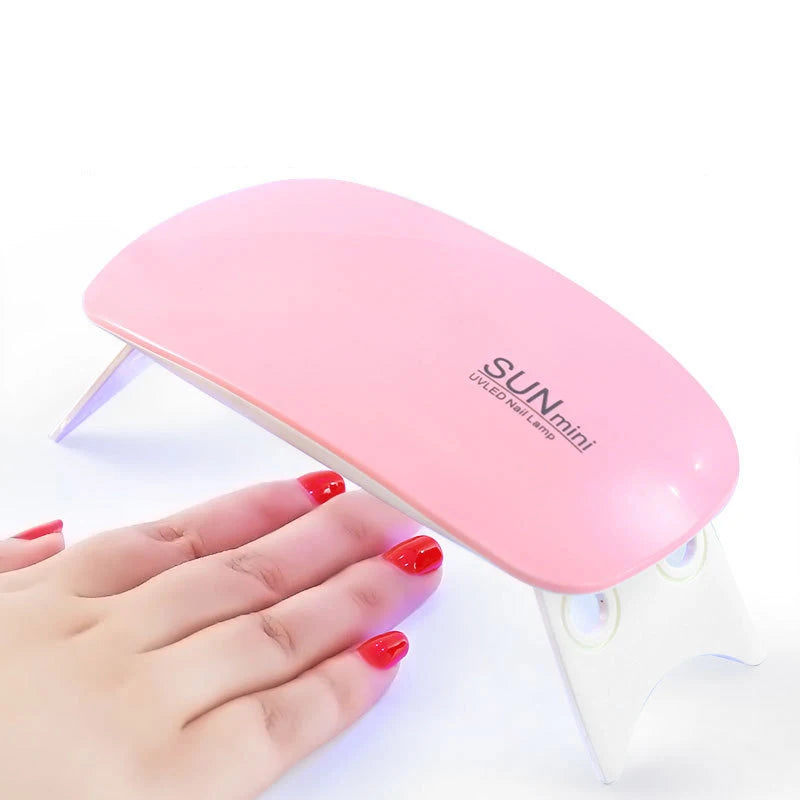 Poly Nail Gel Kit with 6W LED Lamp - 24 Timmar Deals