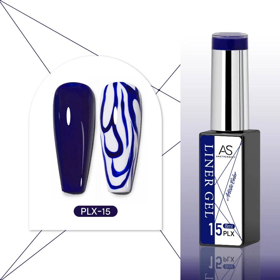 Liner Nails Art Gel Polish Set 24 färger - 24 Timmar Deals