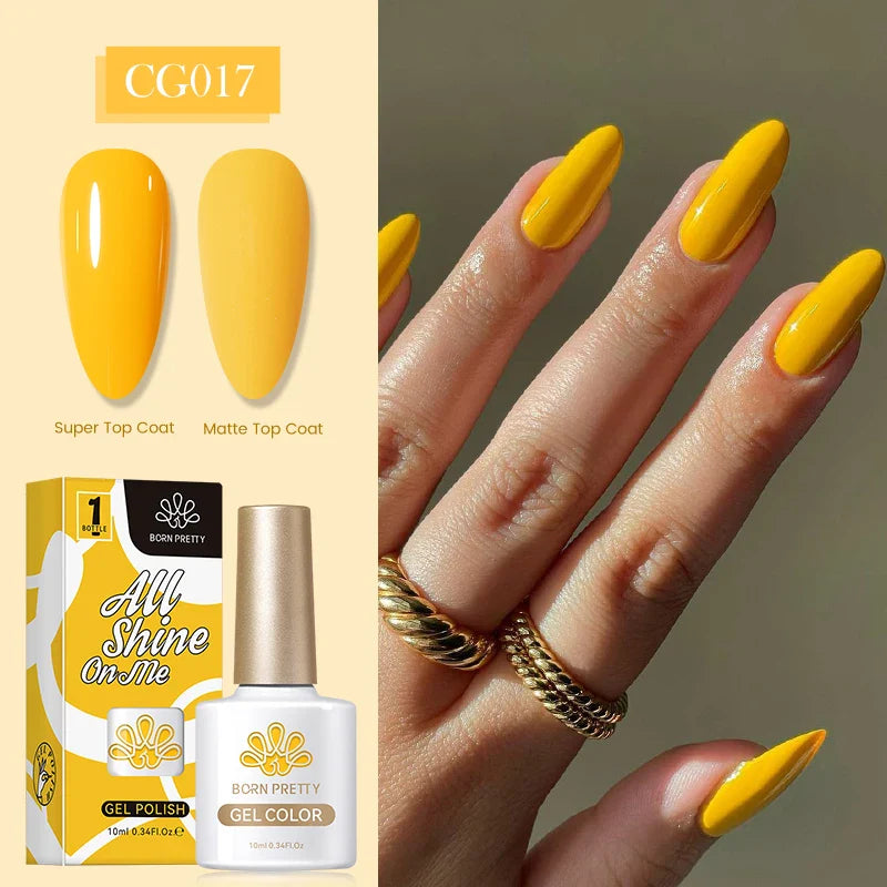 10ml Nagellack 130 Färger Nude Lila Röd UV LED Soak Off UV Gel Semi Permanent Gel Lack - 24 Timmar Deals