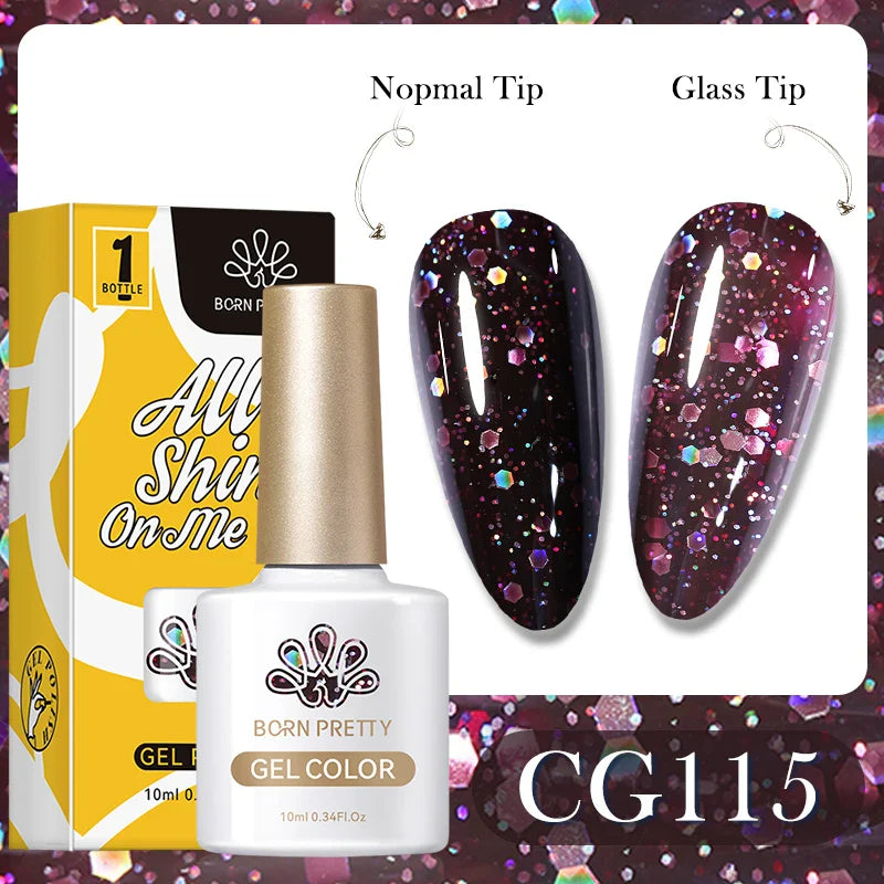 10ml Nagellack 130 Färger Nude Lila Röd UV LED Soak Off UV Gel Semi Permanent Gel Lack - 24 Timmar Deals