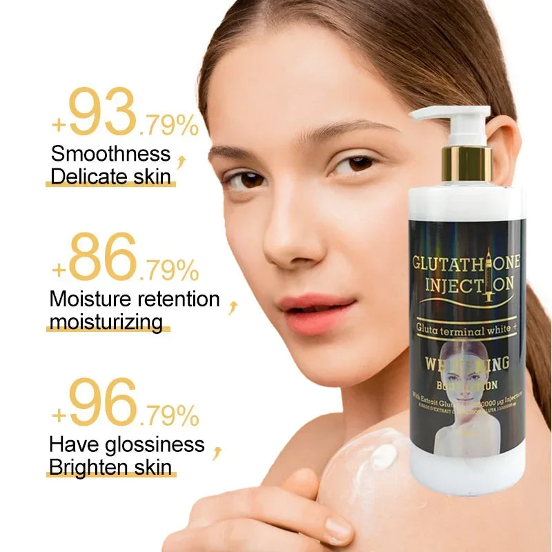 500ml Glutamate Body Skin Whitening Body Lotion - 24 Timmar Deals