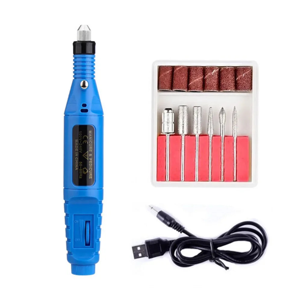 Elektrisk nagelfil set - 24 Timmar Deals