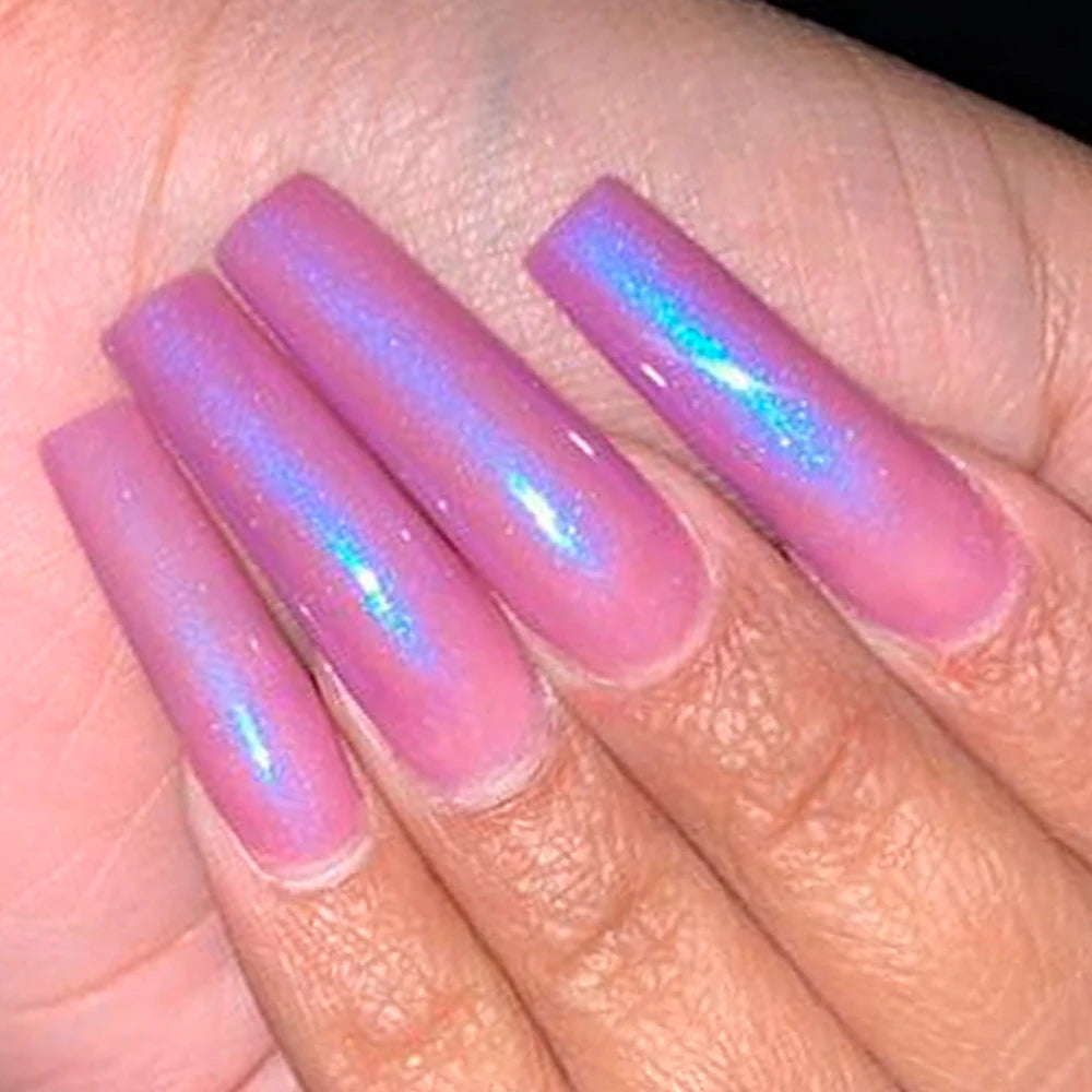 Aurora lila topplack UV-gel nagellack 15ML - 24 Timmar Deals