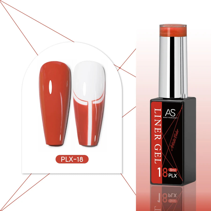 Liner Nails Art Gel Polish Set 24 färger - 24 Timmar Deals