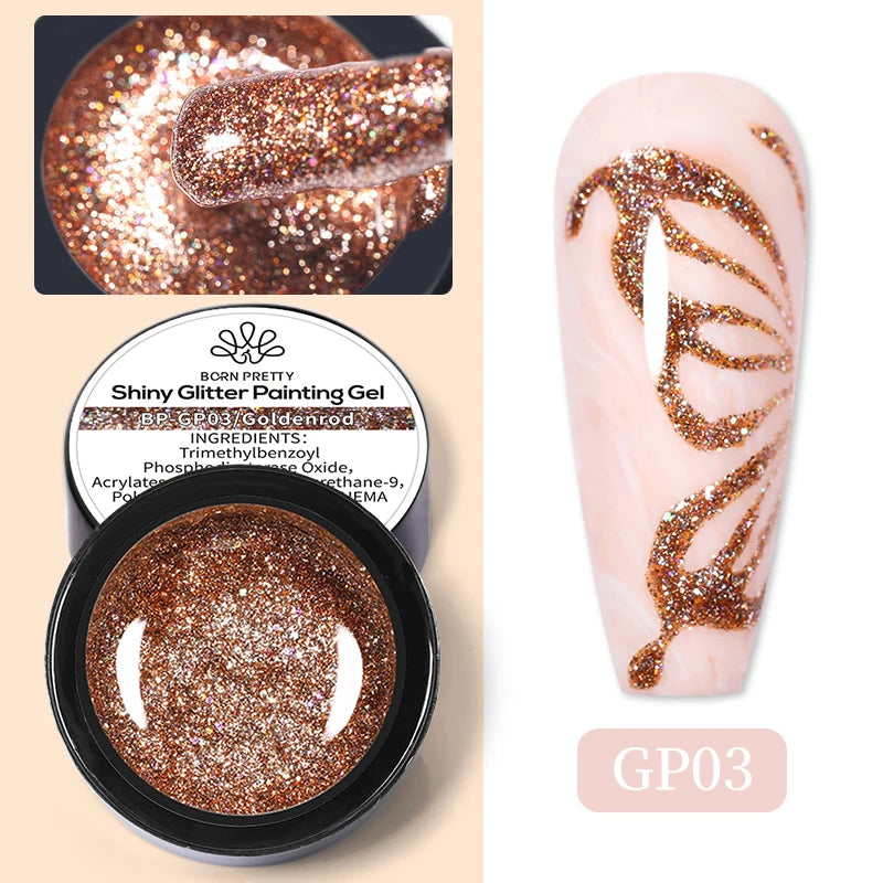 Metallic Painting Gel Polish 5ML - 24 Timmar Deals