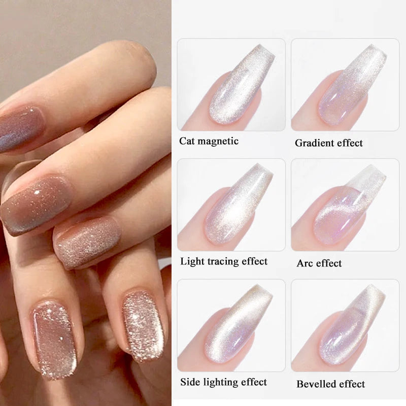 Stark Magnetisk Stick Cat Eye Magnetic För Gel Polish 3D-effekt - 24 Timmar Deals