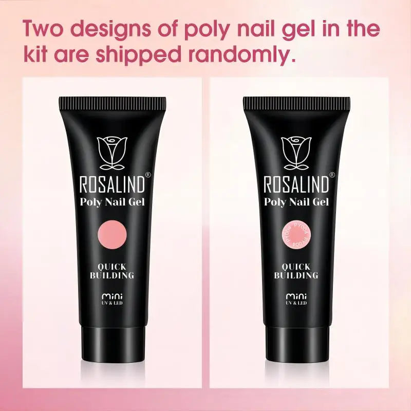 Jelly Poly Nail Gel Snabbförlängning av Crystal Gel Akryl Flytande Nail Art Hybridlack UV/LED - 24 Timmar Deals
