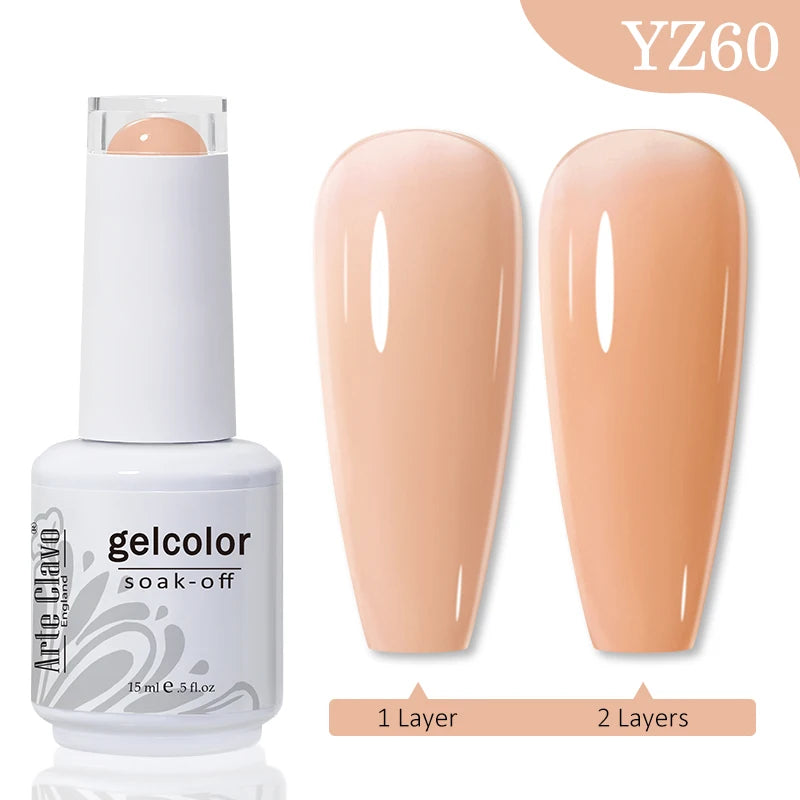 Jelly Gel Polish 15ml LED Hybridlack - 24 Timmar Deals