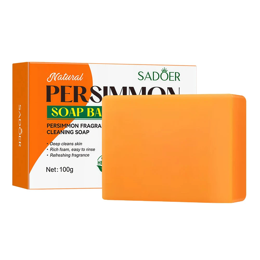 Persimmon Fragrance Cleansing Soap 100g
