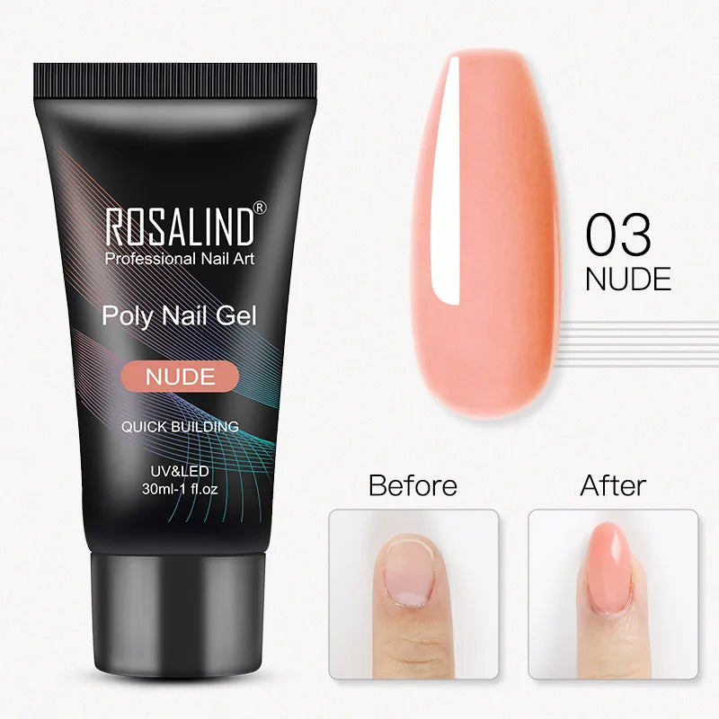 12/15/30/60 ml  Polygel för Nagelförlängning - 24 Timmar Deals