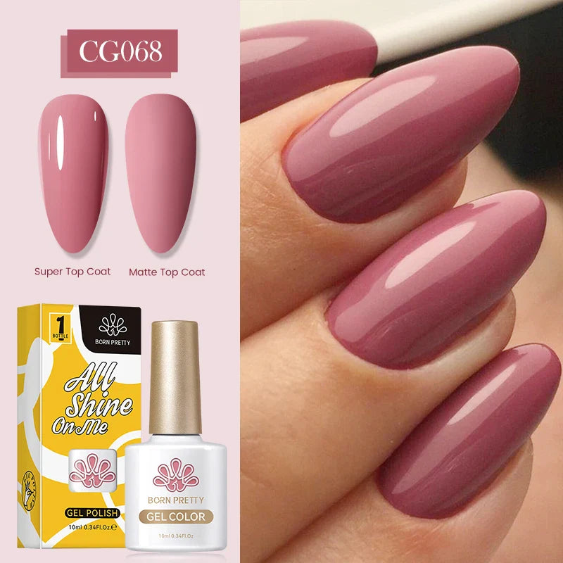 10ml Nagellack 130 Färger Nude Lila Röd UV LED Soak Off UV Gel Semi Permanent Gel Lack - 24 Timmar Deals