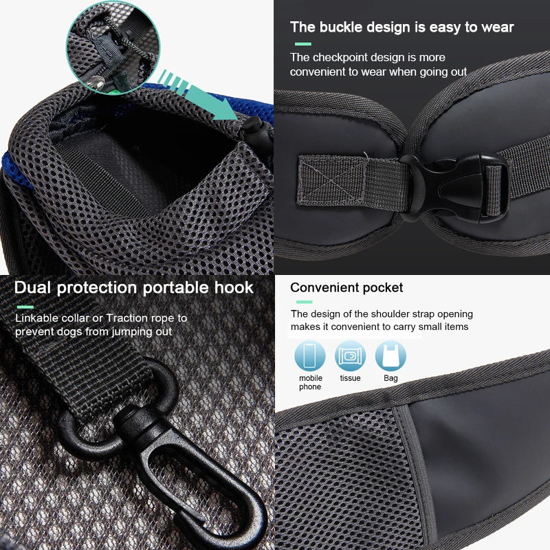 Pet Katt Hund Carrier Ryggsäck Travel Tote Axelväskor - 24 Timmar Deals