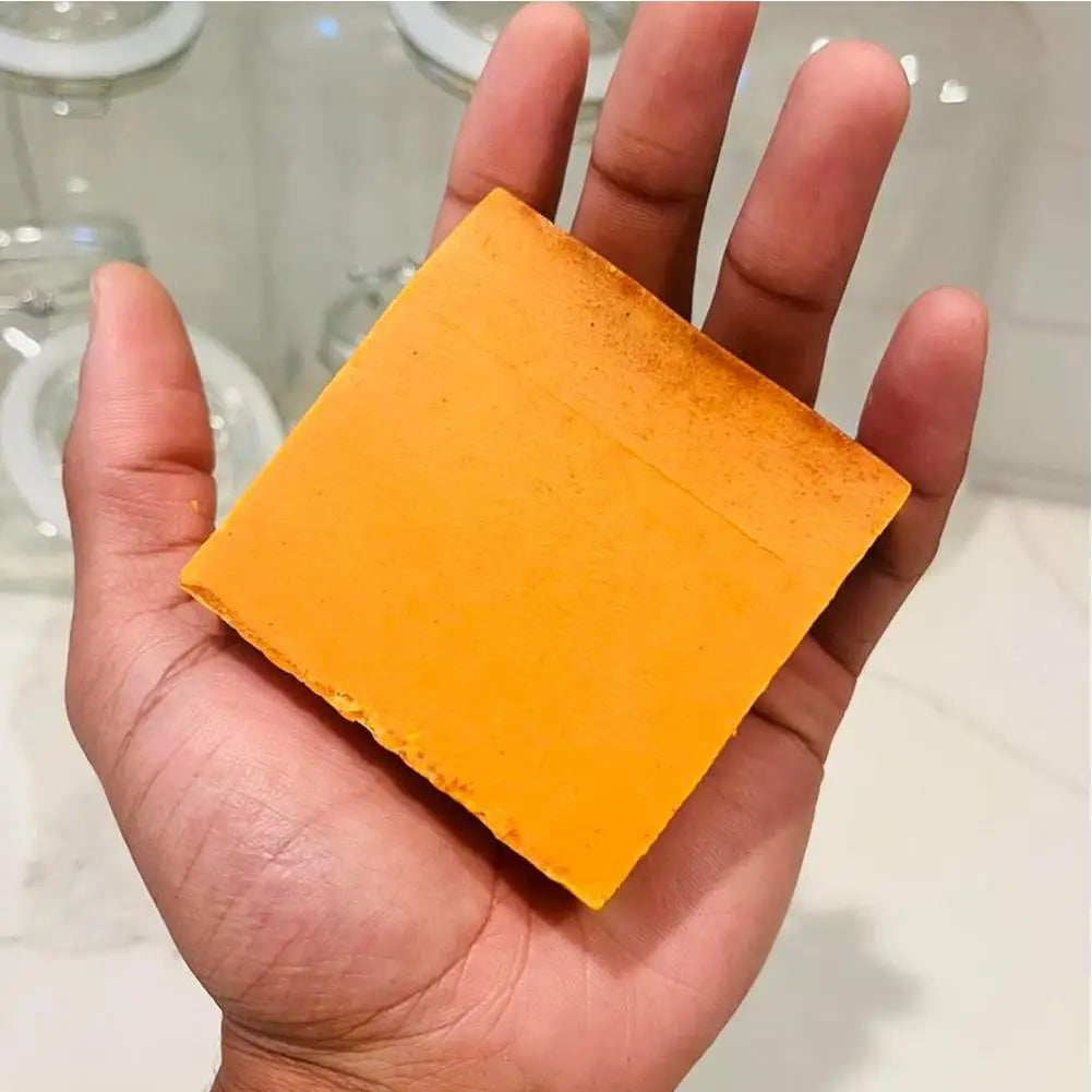 Turmeric Lemon Kojic Soap, Glowing Skin Best Soap Ever - 24 Timmar Deals