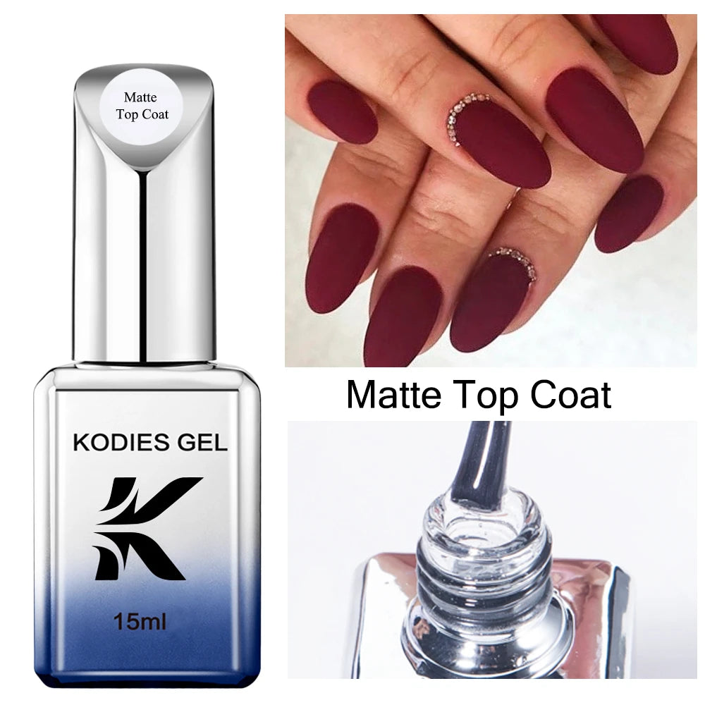 Matte Top Coat UV/LED Gellack 15ML - 24 Timmar Deals
