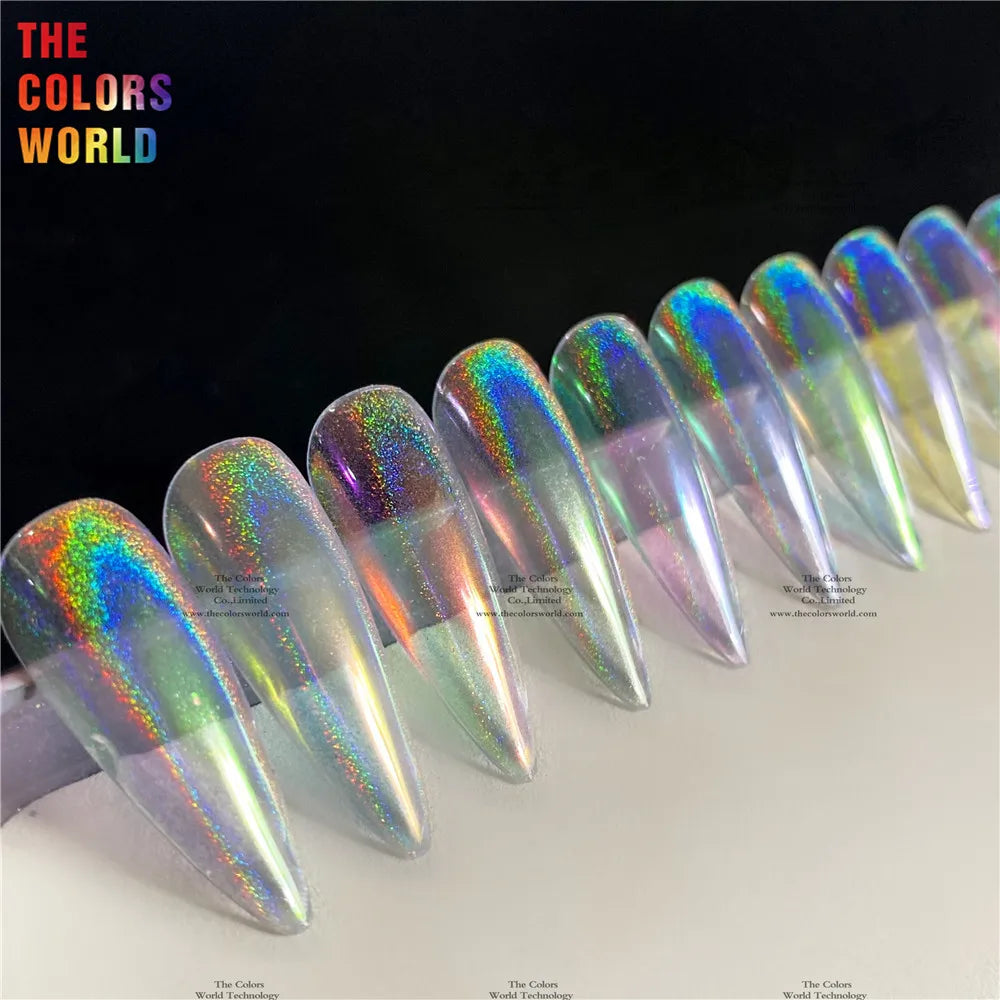 TCT-752 Holographic Mirror Chameleons Resin Pigment Glitter - 24 Timmar Deals