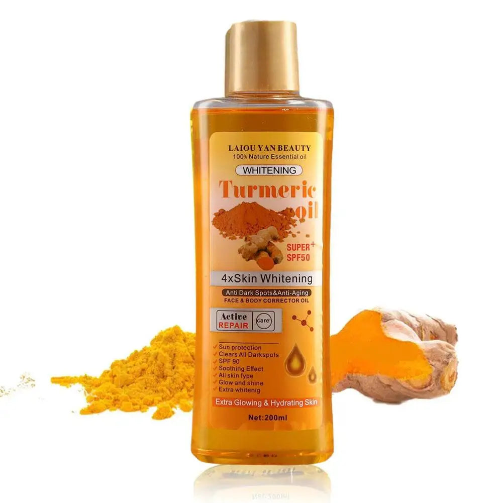 Gurkmeja eterisk olja Ansikte Kroppsvård Smoothing Skin Care 200ml