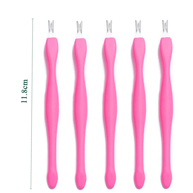 1 ST/5 ST Nagelbandstryckare i rostfritt stål, verktyg för borttagning av nagelband - 24 Timmar Deals