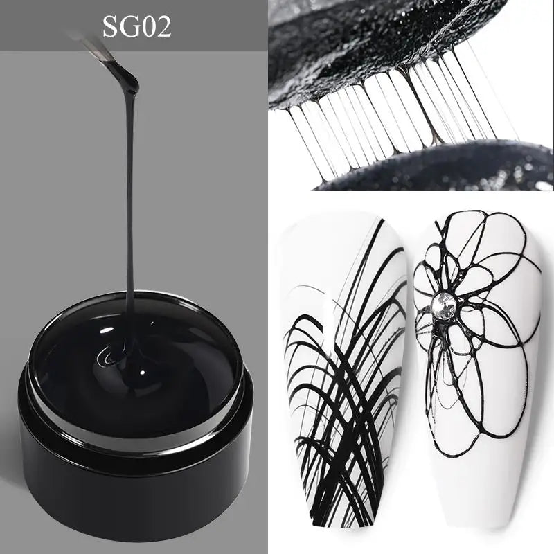 BORN PRETTY Painting Drawing Gel Soak Off 5g - 24 Timmar Deals