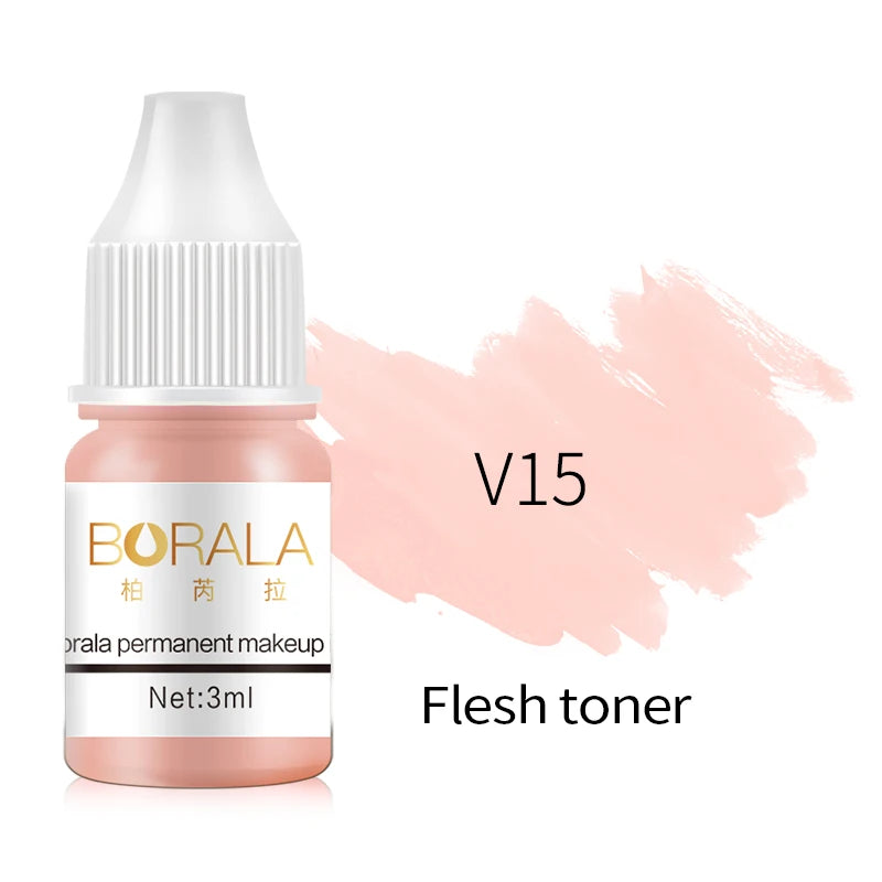 26 färger 3ML Permanent Makeup Tatuering Läppar Ögonbryn Eyeliner Pigment - 24 Timmar Deals