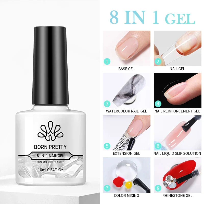 10ml Magic Cat Magnetic Gel Nail Polish Sparking Aurora Silver Effect Soak Off UV Gel Varnis Semi-Transparent - 24 Timmar Deals