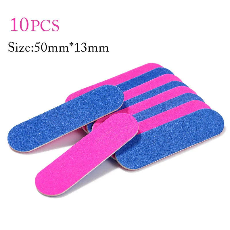 White Nail Art Buffers Sanding Block Buffing Grinding Polishing Block Nail File Buffer Pedicure Professional Nail Art Tool - 24 Timmar Deals
