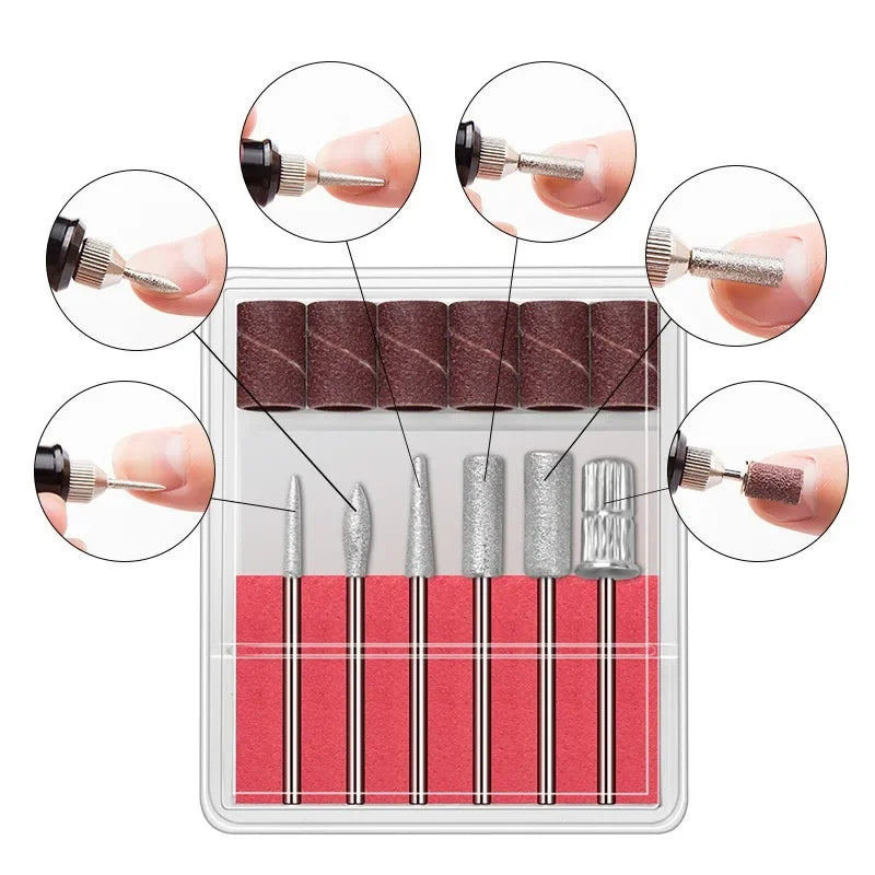 Elektrisk nagelfil set - 24 Timmar Deals