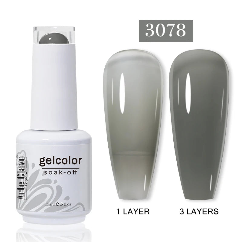 Jelly Gel Polish 15ml LED Hybridlack - 24 Timmar Deals