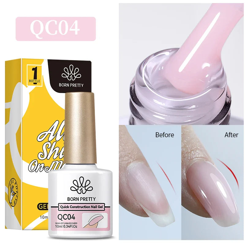 BORN PRETTY 1PC Black White Red Color Collection Nail Gel Polish 10ml Varnis Semi-permanent Soak Off UV LED Gel for Manicure - 24 Timmar Deals