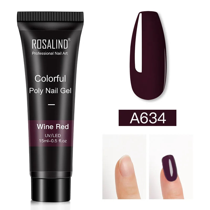 12/15/30/60 ml  Polygel för Nagelförlängning - 24 Timmar Deals