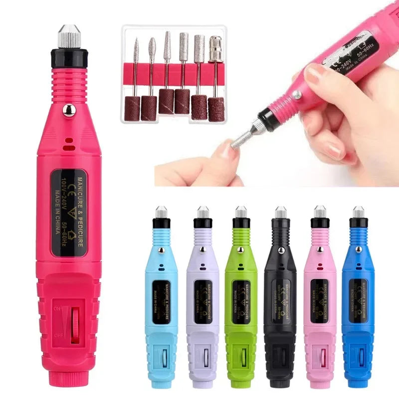 Elektrisk nagelfil set - 24 Timmar Deals