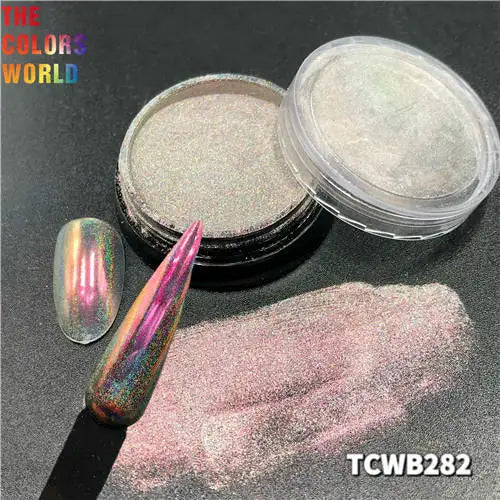 TCT-752 Holographic Mirror Chameleons Resin Pigment Glitter - 24 Timmar Deals
