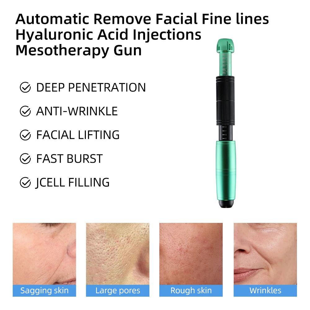 Hyaluronic Pen 2 i 1 Lip Plumping, Wrinkle Removal - 24 Timmar Deals