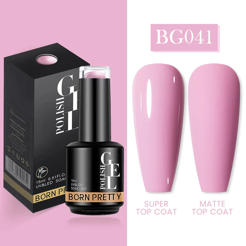 15ml Soak Off UV LED Gel Nail Polish Hybrid Varnish Nail Art Manicure 114 Colors Semi-Permanent Base Top Coat - 24 Timmar Deals