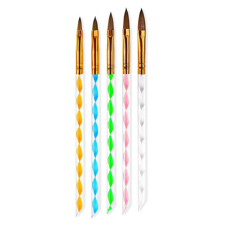 Nail Art Brush Ta bort Nail Dust Brush Akryl UV Gel Borstar - 24 Timmar Deals
