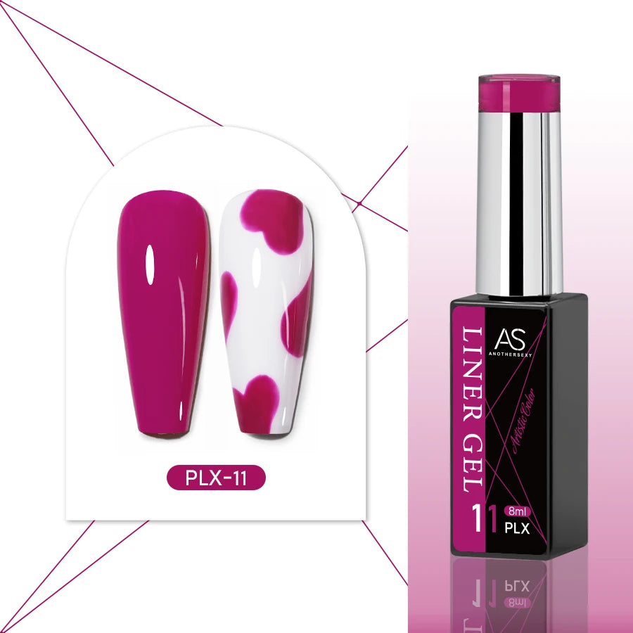 Liner Nails Art Gel Polish Set 24 färger - 24 Timmar Deals