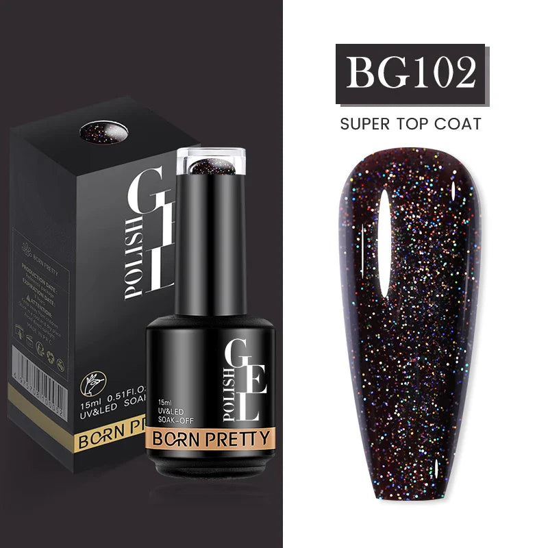 15ml Soak Off UV LED Gel Nail Polish Hybrid Varnish Nail Art Manicure 114 Colors Semi-Permanent Base Top Coat - 24 Timmar Deals