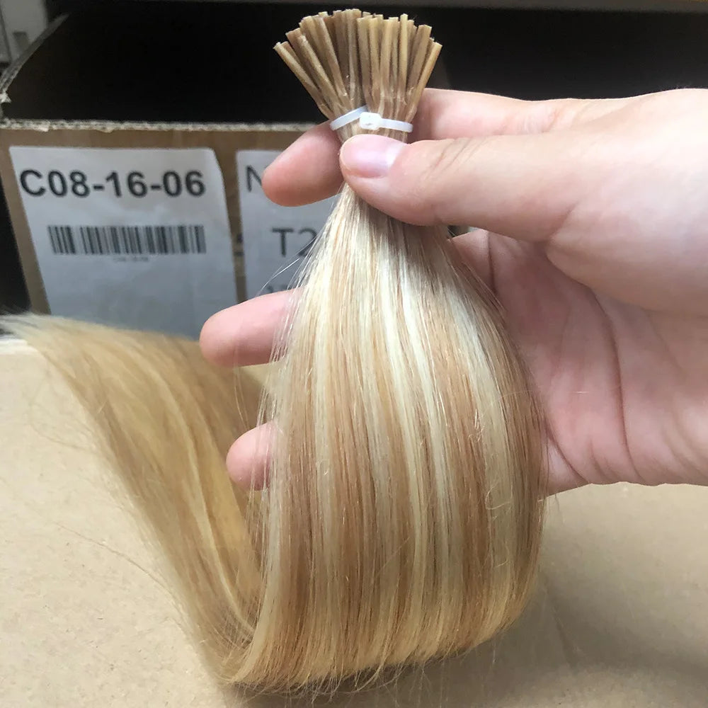I Tip Microlink Human Hair Extensions 50st/pack - 24 Timmar Deals