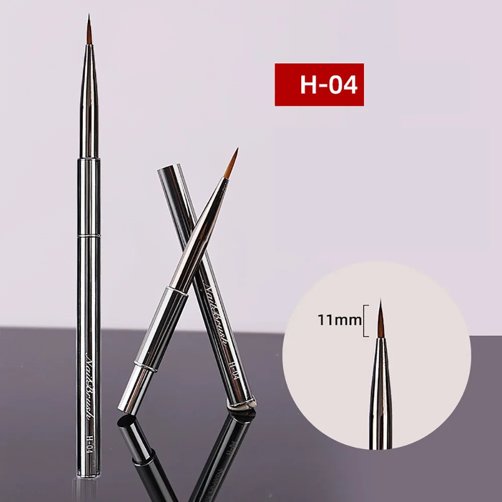1 ST Nail Art Pensel, Akryl UV Gel Extension rush, Målning Ritning Pensel Liner - 24 Timmar Deals