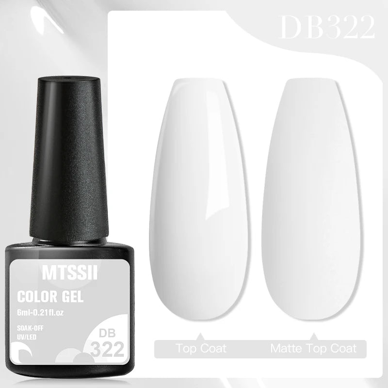 Metalic, Pastell, Glitter Gellack 6ml, 63 olika färger - 24 Timmar Deals