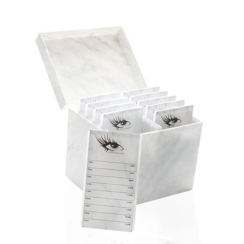 10/5 lager lösögonfransförvaringslåda Akryl Makeup Organizer - 24 Timmar Deals