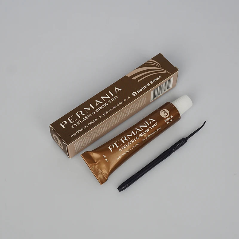 Permania Korea Original Ögonfransar Tint Cream Ögonbrynsfärgning Tint Ögonbryn Långvarigt - 24 Timmar Deals
