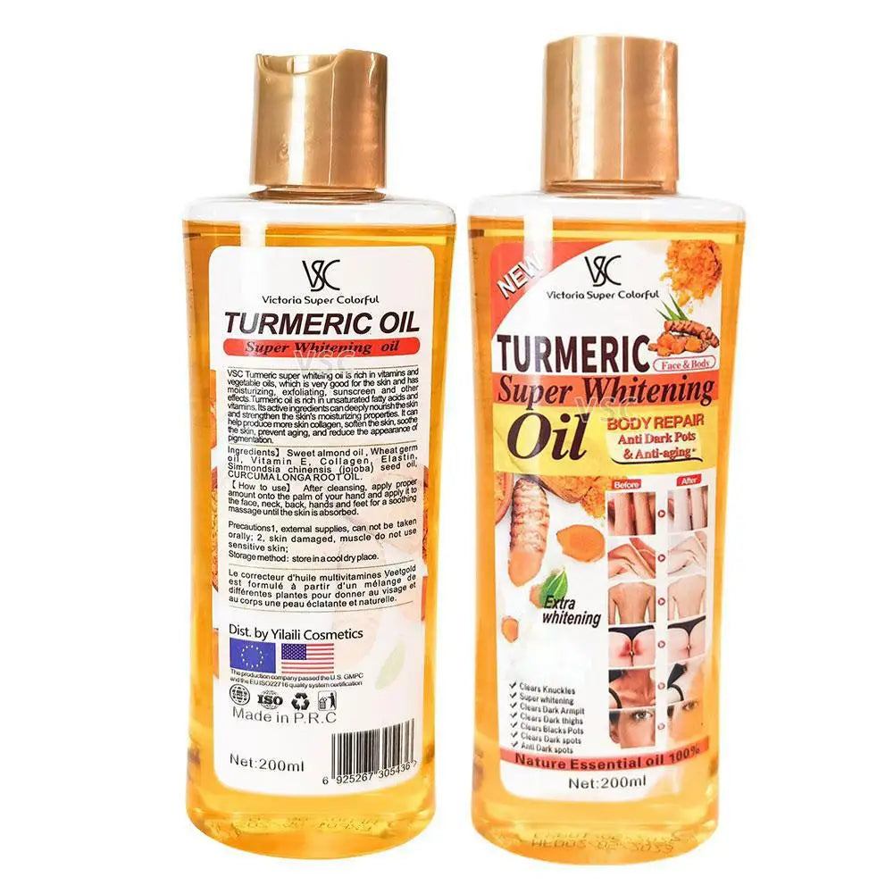 200 ml Gurkmeja Olja Ta bort mörka fläckar - 24 Timmar Deals