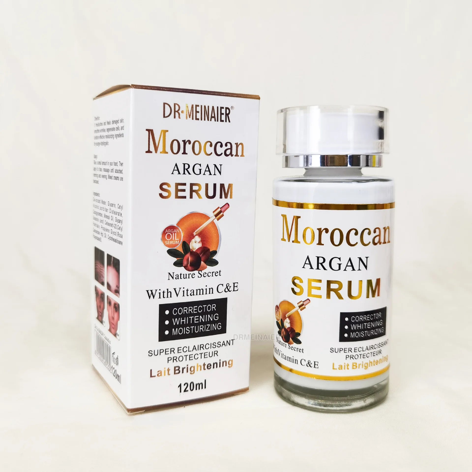 120ml 99% Vitamin C Serum Oil Facial Serum AHA Kojic Acid glutathione Facial skin brightening - 24 Timmar Deals