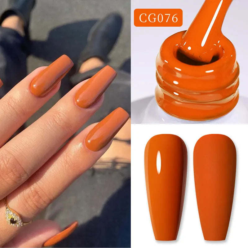 BORN PRETTY Neon Color Gel Nail Polish 10ml Fluorescent Nail Gel Orange Yellow Green Purple Varnis Semi Permanent Trendy Summer - 24 Timmar Deals