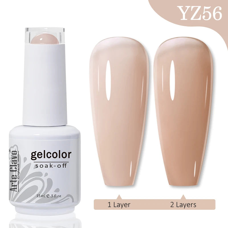 Jelly Gel Polish 15ml LED Hybridlack - 24 Timmar Deals