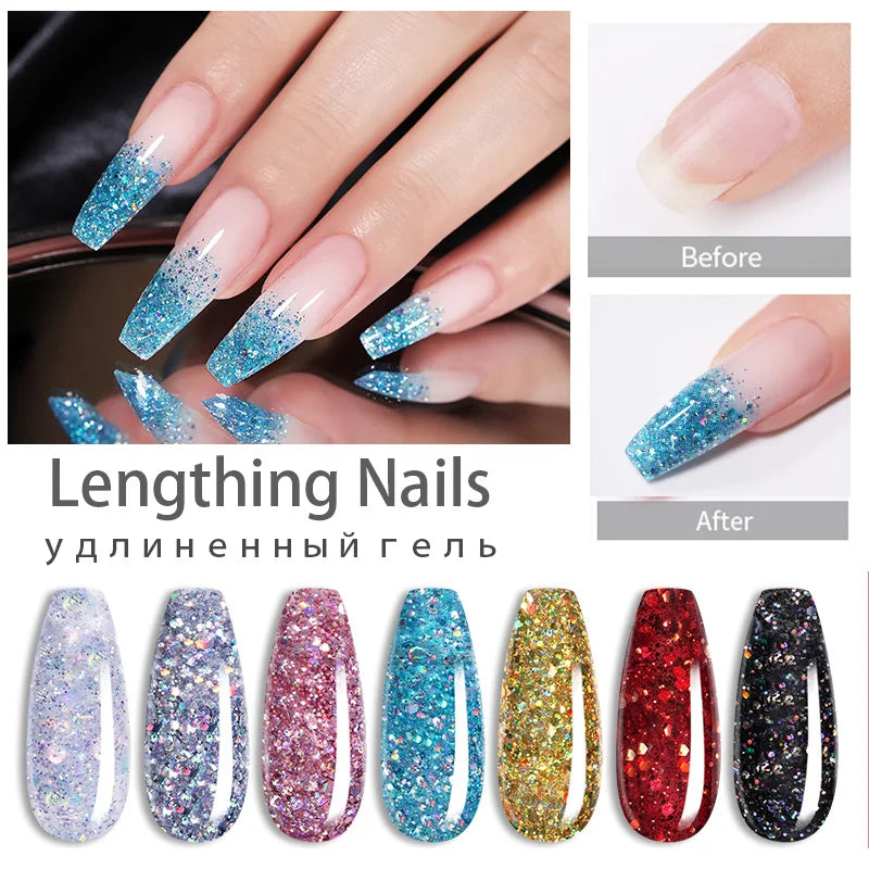 15ml Polygel Nail Extension Set - 24 Timmar Deals