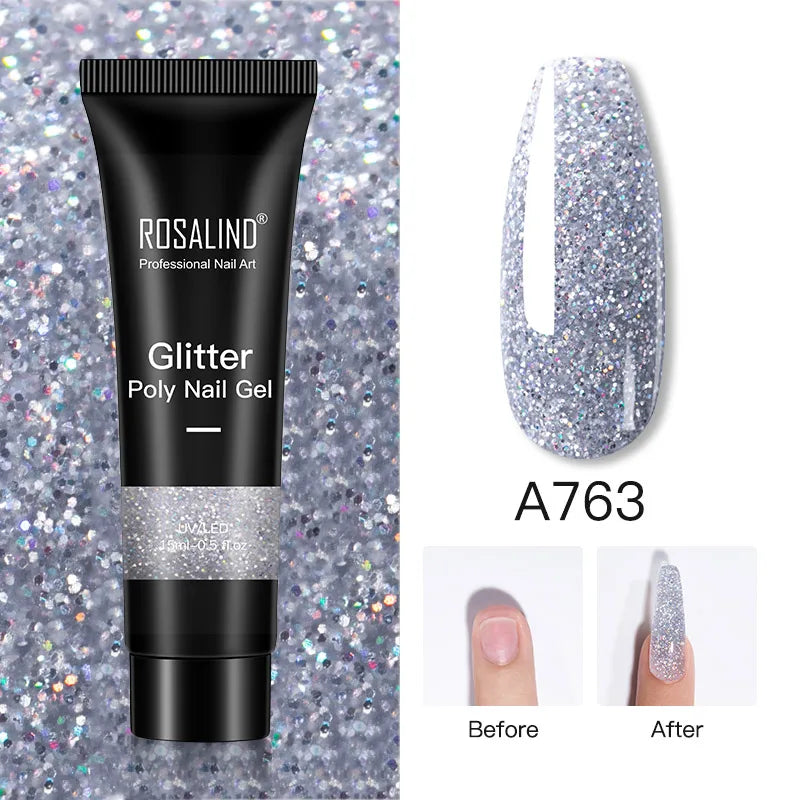 15 ml Poly Nagelgel härdad med UV/LED-lampa - 24 Timmar Deals