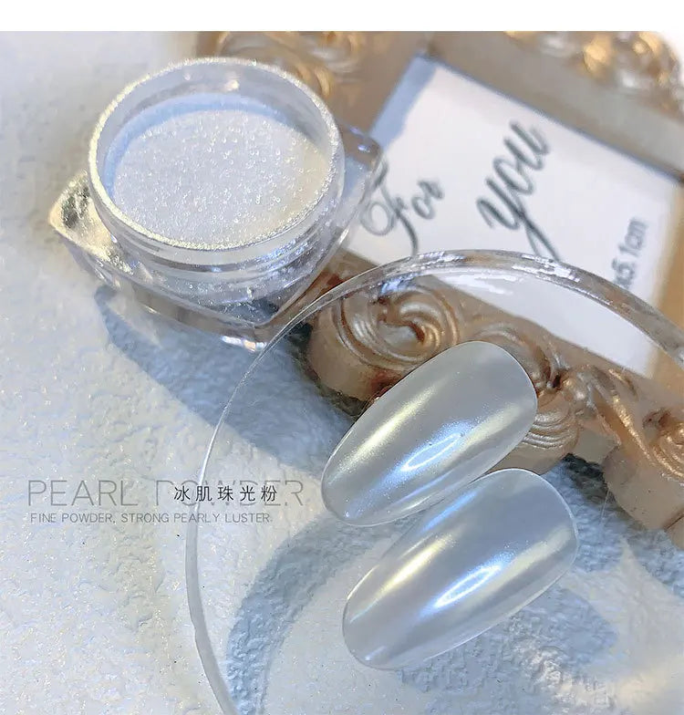Holographic Nail Powder Net-2g Chrome Laser Mirror Glitter - 24 Timmar Deals