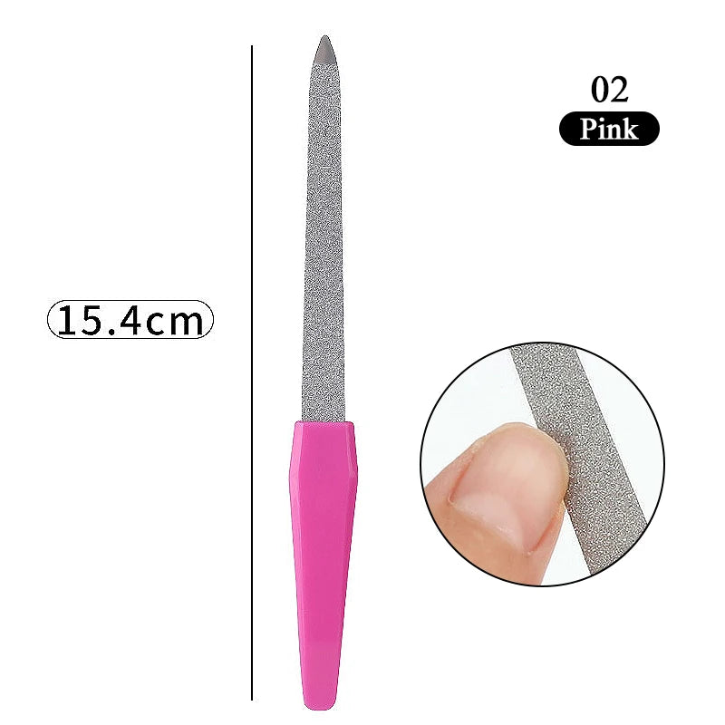 1 st Dubbelände rostfritt stål nagelbandstryckare - 24 Timmar Deals