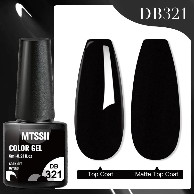 Metalic, Pastell, Glitter Gellack 6ml, 63 olika färger - 24 Timmar Deals
